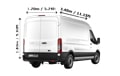 Large Van - Back View Dimension Thumbnail