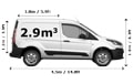 Small Van - Side View Dimension Thumbnail